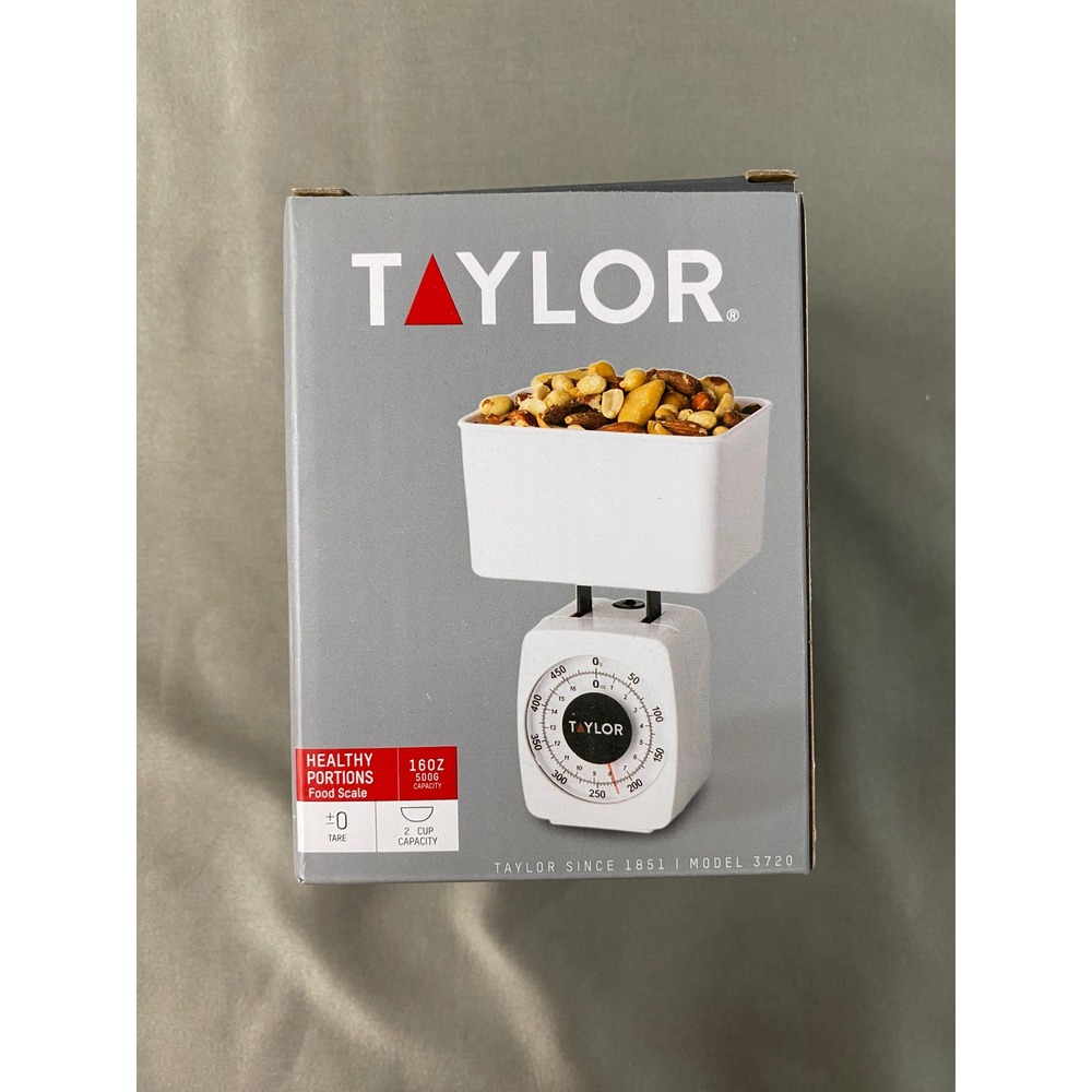 Taylor Healthy Portions Food Scale‎ Kitchen Scale 16oz/500g Model 3720